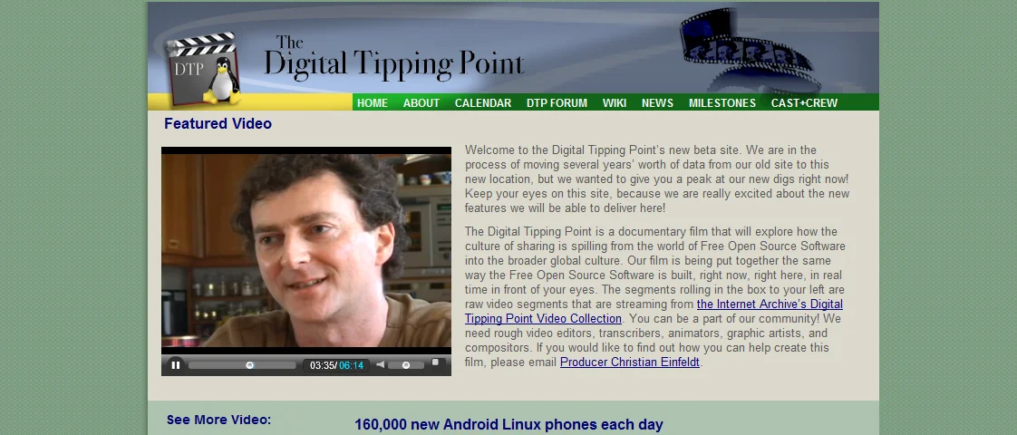 Cine de código abierto: Un enjambre de cambios