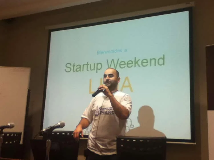 Evento de startups reviviendo startup 2012