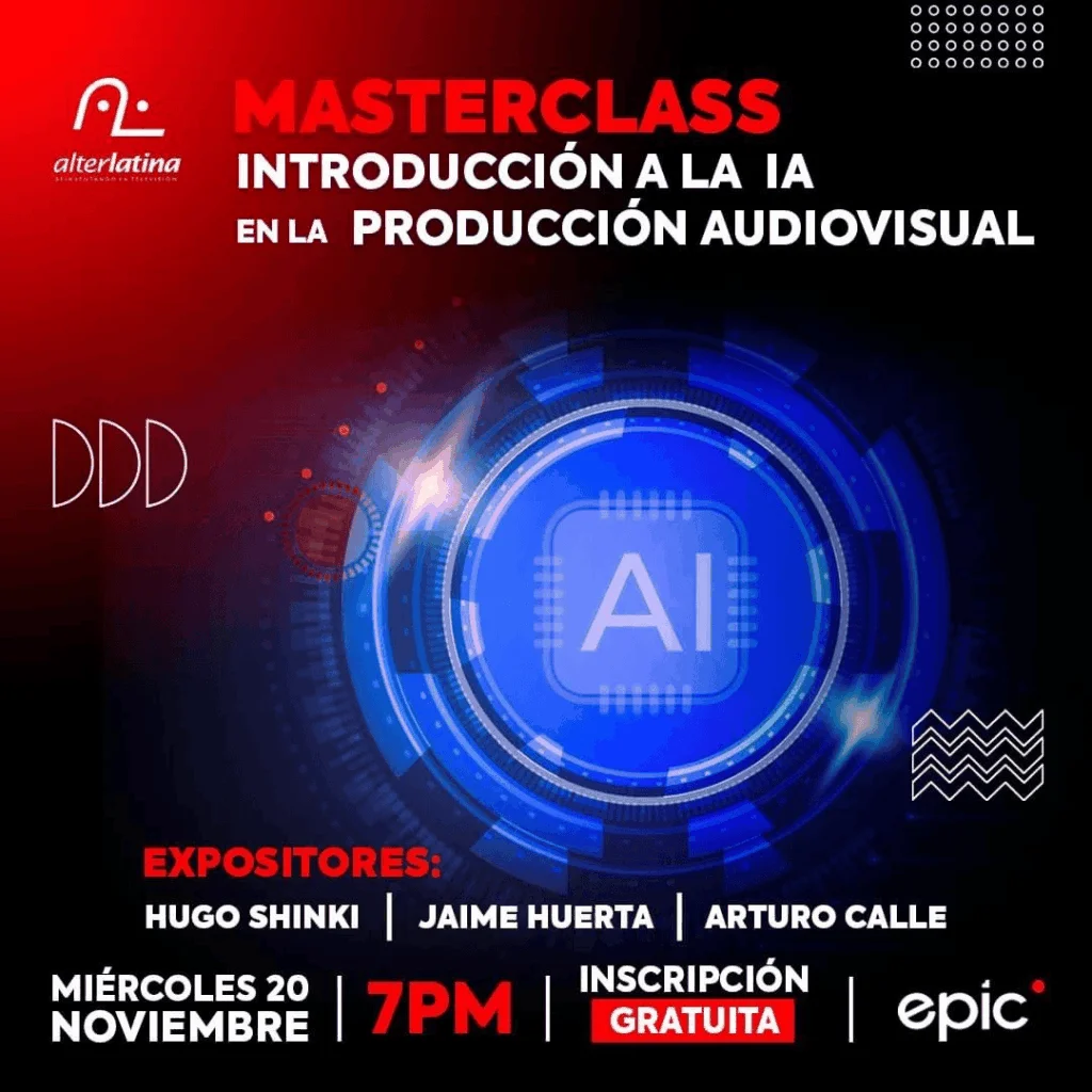 Alterlatina presenta masterclass de IA en EPIC