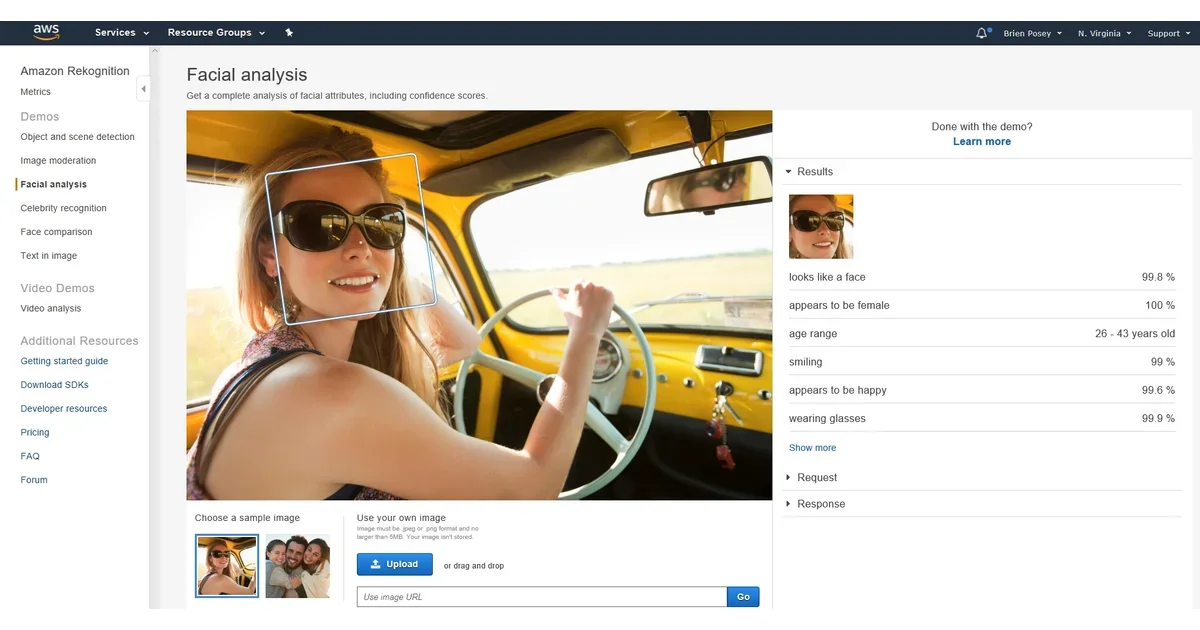 azure video indexer aws rekognition video ai